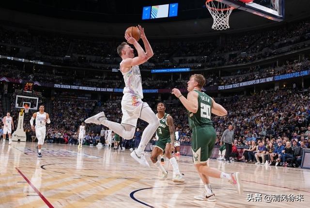 雄鹿轻取江苏队,约基奇扛起全队 雄鹿轻取江苏队,约基奇扛起全队